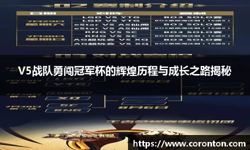 V5战队勇闯冠军杯的辉煌历程与成长之路揭秘